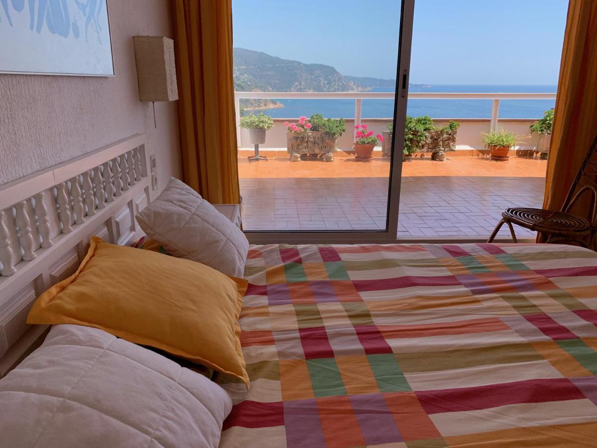 ⭑ Terrace + Sea Views + Private Beach. What Else? ⭑ Tossa de Mar Eksteriør bilde